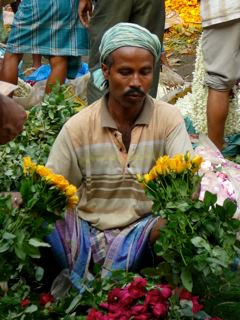 Flower-market-Calcutta